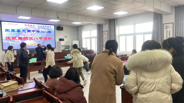 东至县大同中学举行筷乐乒乓趣味比赛活动