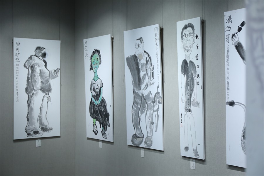 水墨传情——合肥少儿水墨画作品展在亚明艺术馆举办